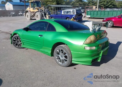 2003 Mitsubishi Eclipse Gts from USA, damaged, VIN 4A3AC74H53E079450